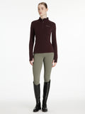 Lemieux Frances Fleece met Kwartris Damson