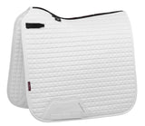 LeMieux Zadeldek Suede Square Dressuur Wit