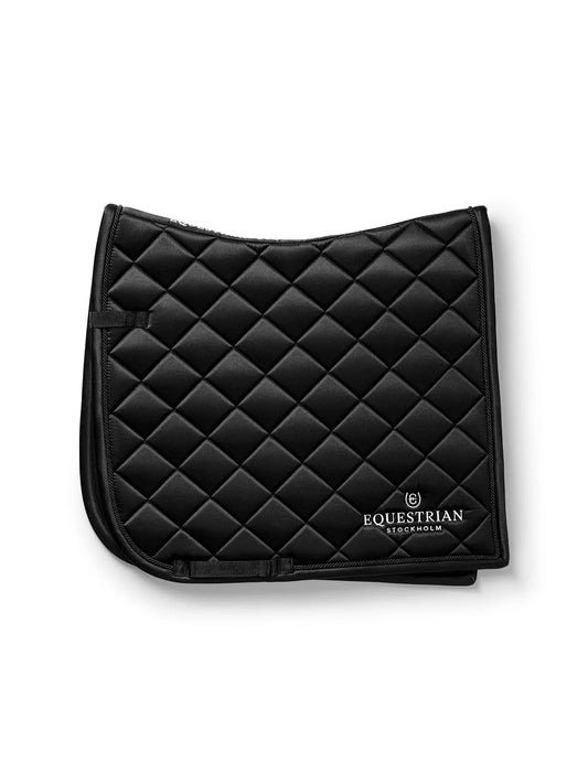 Equestrian Stockholm Zadeldek Line Zwart