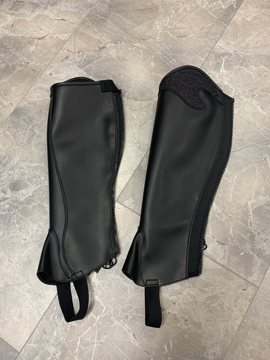 Demo Chaps Black Glitter hood[2]