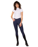 PresTeq rijbroek PerformNow Full Grip Navy
