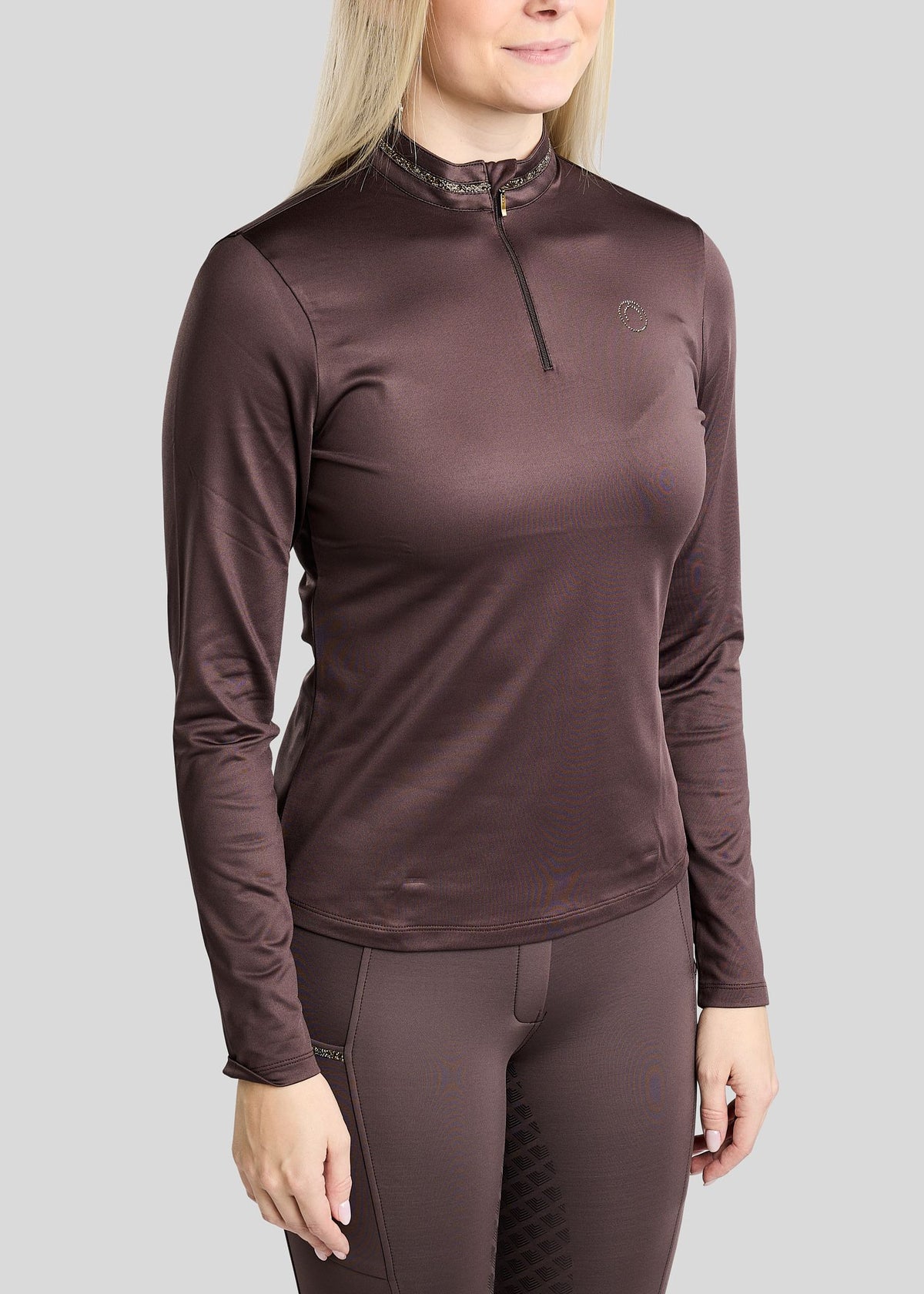 MoVeronica Baselayer Black Peony