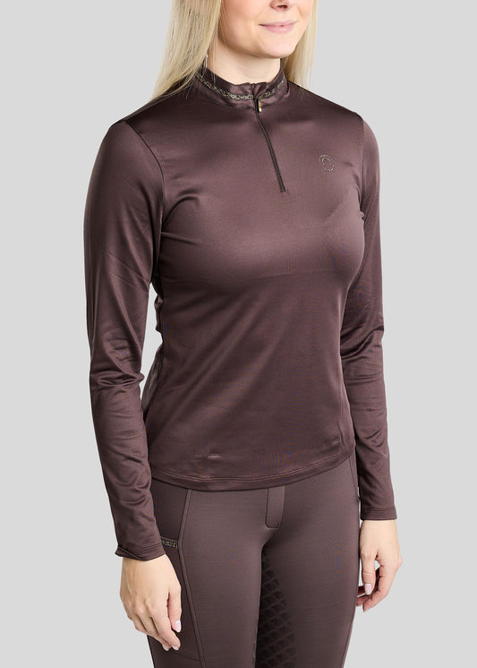 MoVeronica Baselayer Black Peony