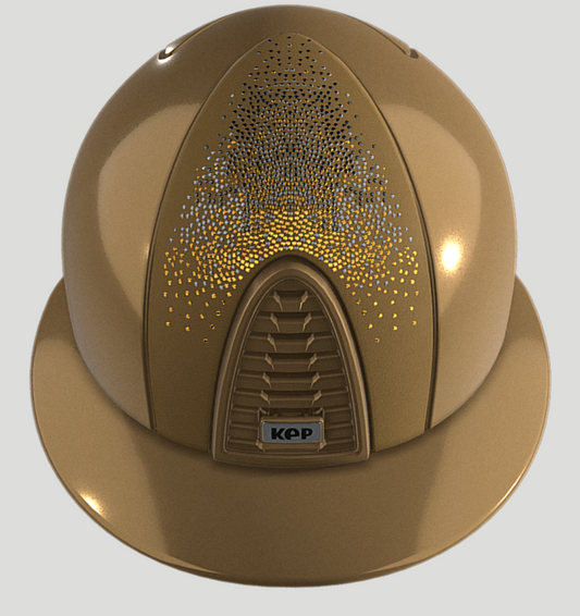 KEP Italia Cromo 2.0 Metal Golden Sand Shaded Swarovski Polo