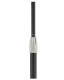 Dressage whip Medusa extendable black