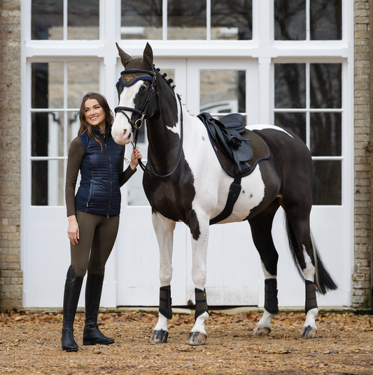 LeMieux Saddle Pad Suede Square Dressage Alpine
