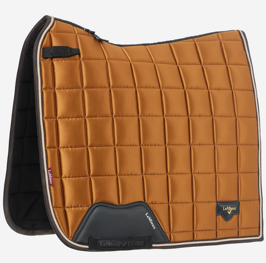 LeMieux Saddle Pad Loire Classic Dressage Ginger
