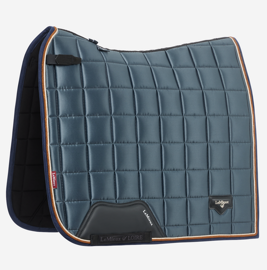 LeMieux Saddle Pad Loire Classic Dressage Petrol