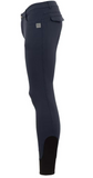 Riding Breeches Bart Men Silicone Seat Total Eclipse