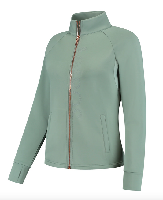 Mrs. Ros Softshell Logo Trainingsjack Lavender Fields