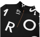 Mrs. Ros Trainingstop Antraciet Jet Set Logo
