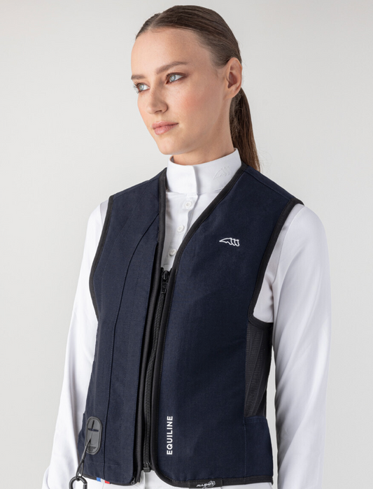 Equiline Belair Airbag Vest Unisex Black