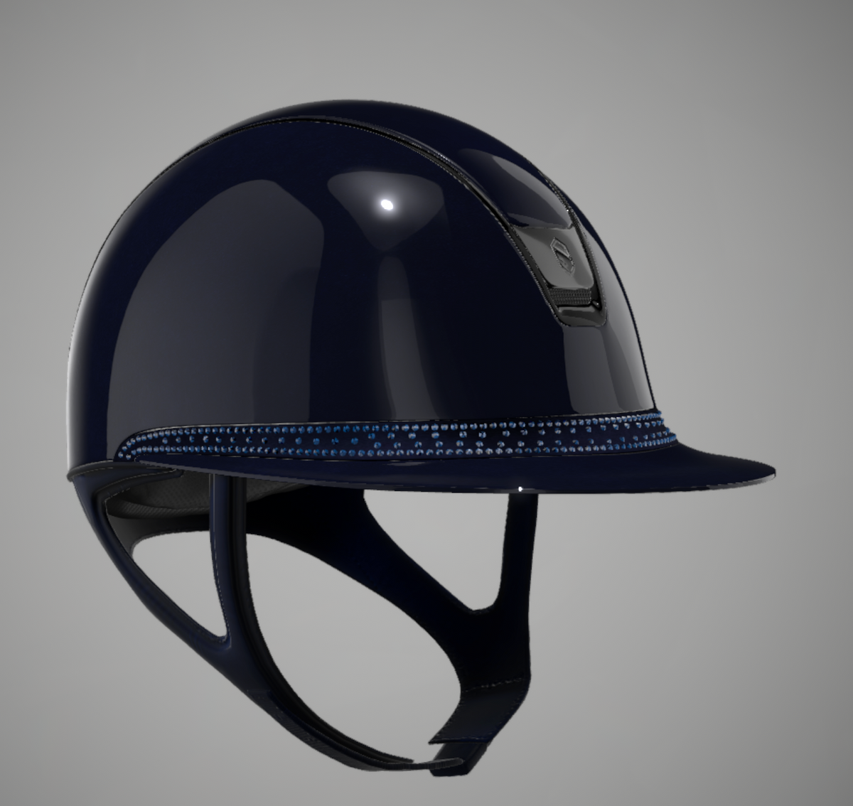 Samshield 2.0 Miss Shadowglossy Blauw Tiara Frontalband