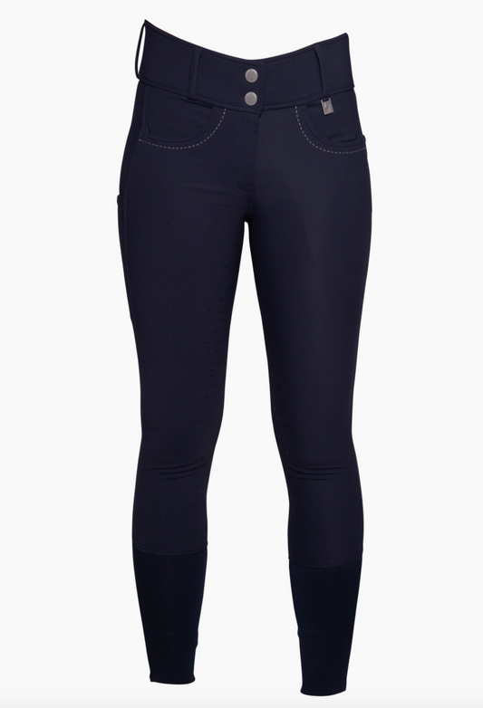 Rijbroek Arezzo Navy Full Grip