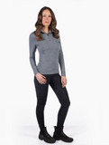 Baselayer Supersoft Donkerblauw Gemeleerd