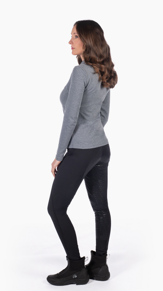 Baselayer Supersoft Donkerblauw Gemeleerd