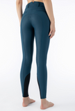 Rijbroek Equiline Adellek Full Grip Dames Legion Blue