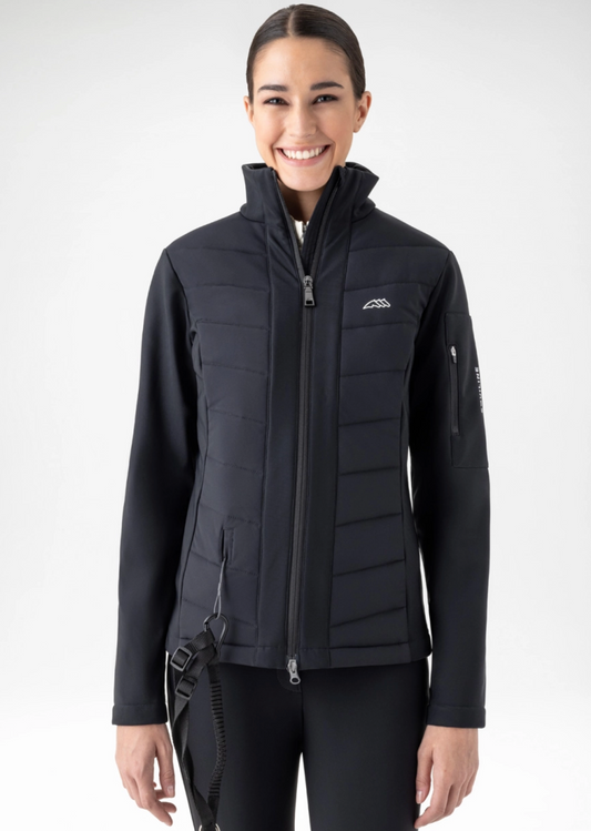 Equiline Softshell Jas Airbag Compatible Entrec Zwart