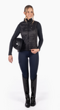 Verwarmde bodywarmer Slimline Style Zwart