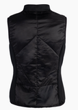 Verwarmde bodywarmer Slimline Style Zwart
