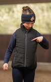 Verwarmde bodywarmer Kids Cuddle Zwart