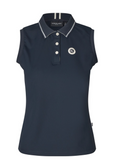 Kingsland Laura Sleeveless Polo Navy