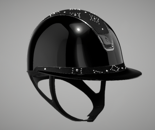 Samshield 2.0 Miss Shield Shadowglossy Zwart Celestial Crystal Top & Band