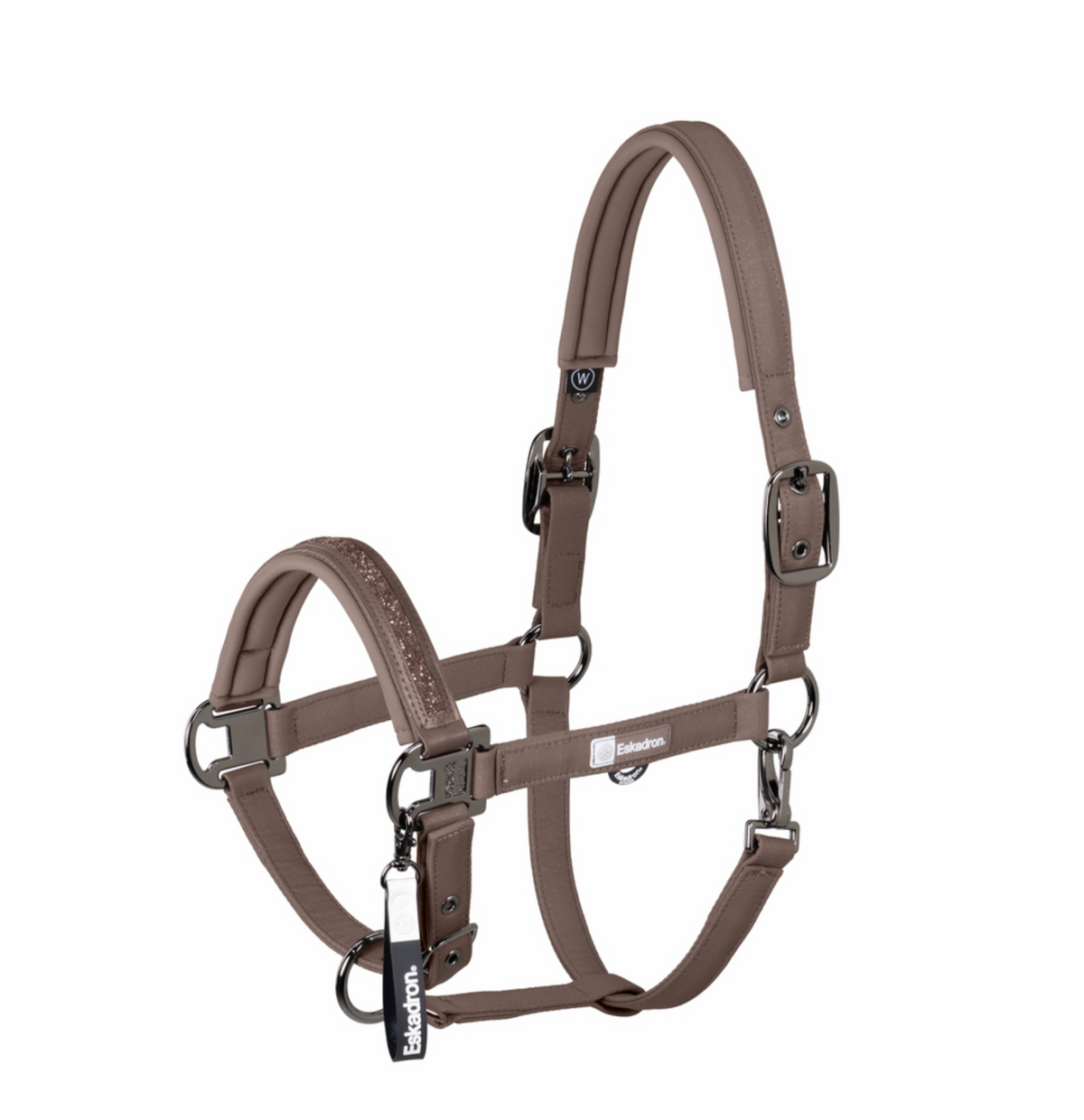 Eskadron Halster Dynamic Double Pin Sparkle Jewel Taupe