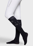 Samshield Seamless Blazon Floral Kousen Zwart