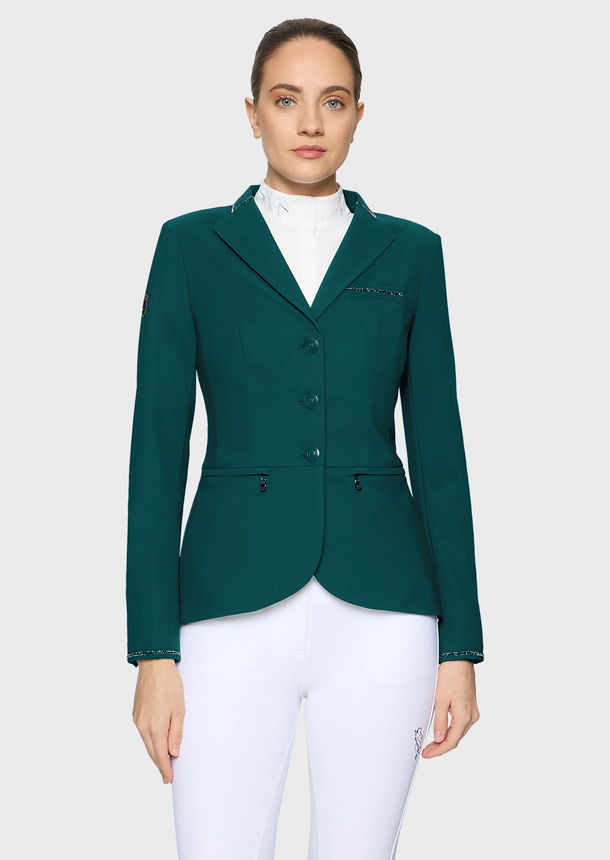 Samshield Wedstrijdjas Victorine Crystal Fabric Hunter Green