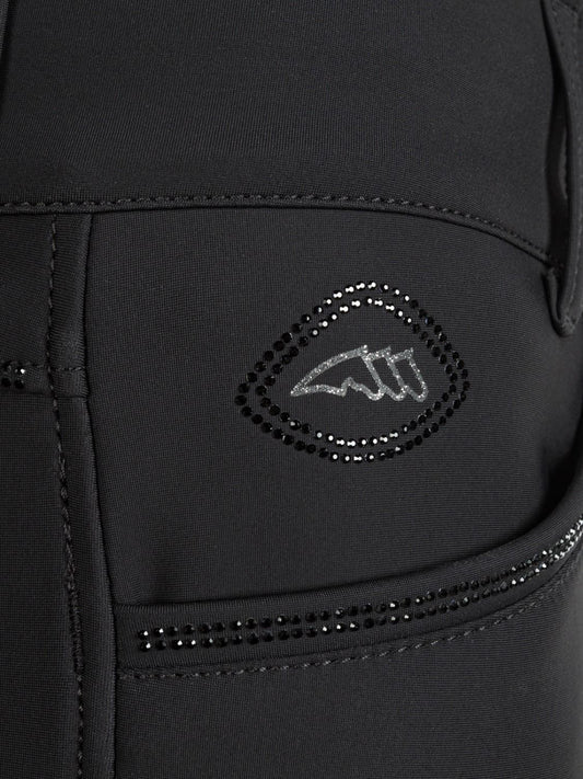Rijbroek Equiline Full Grip Adellek Zwart