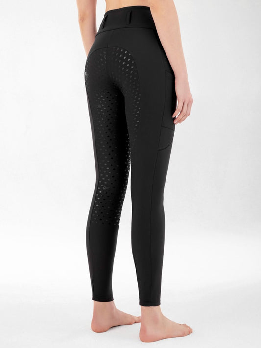 Equiline Rijlegging Full Grip Geggifh Zwart