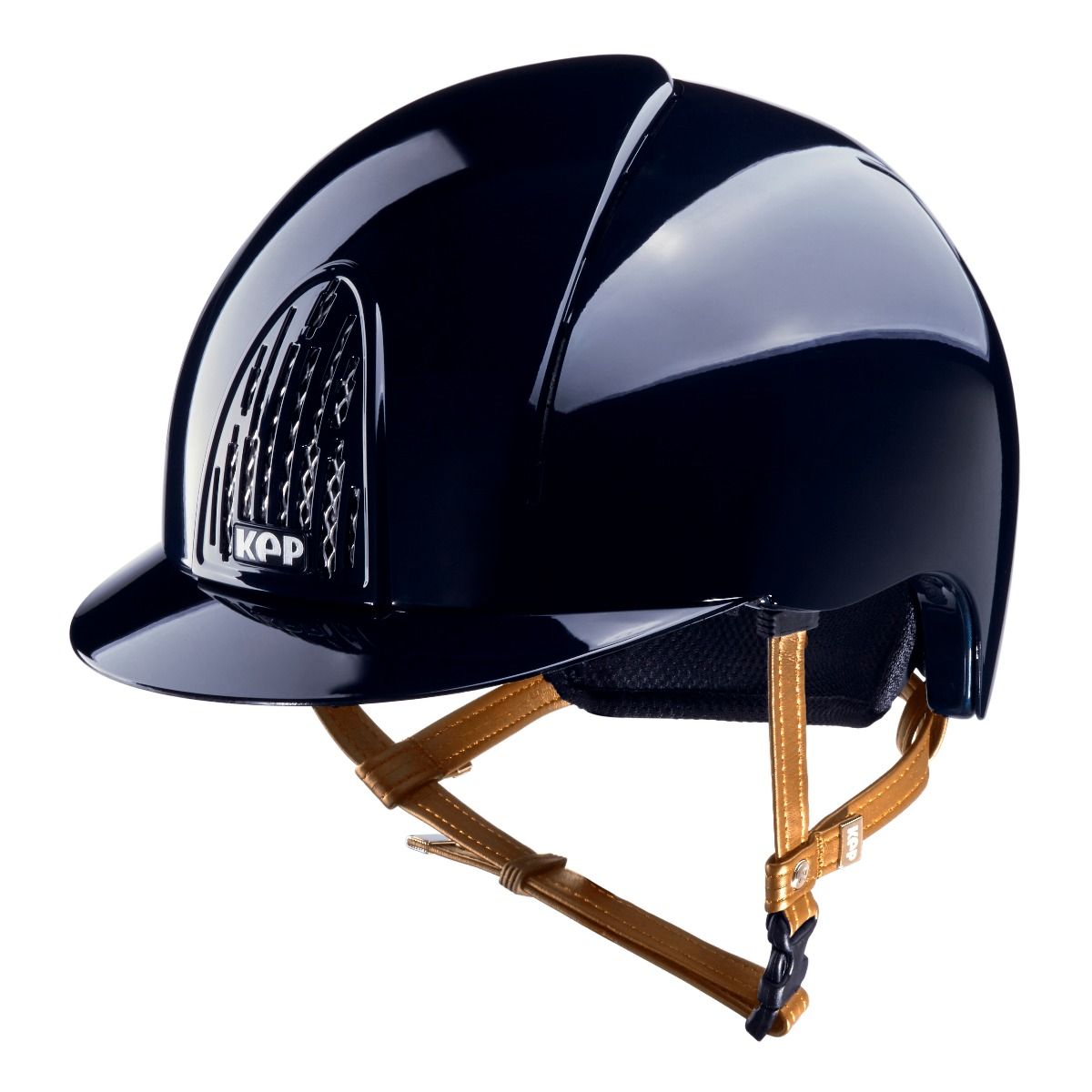 KEP Italia Smart Polish Blue Cognac Chin Strap