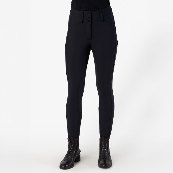 Rijbroek ESAurelia Therma Full Grip Zwart
