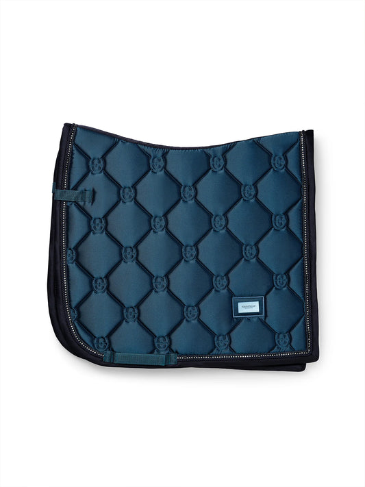 Equestrian Stockholm Zadeldek Crystal Shine Blue Meadow
