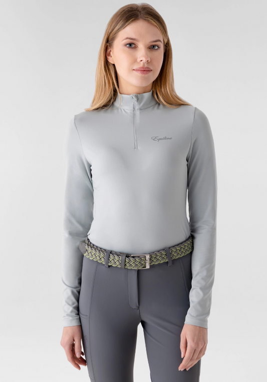 Equiline Shirt Second Skin Mirage Green