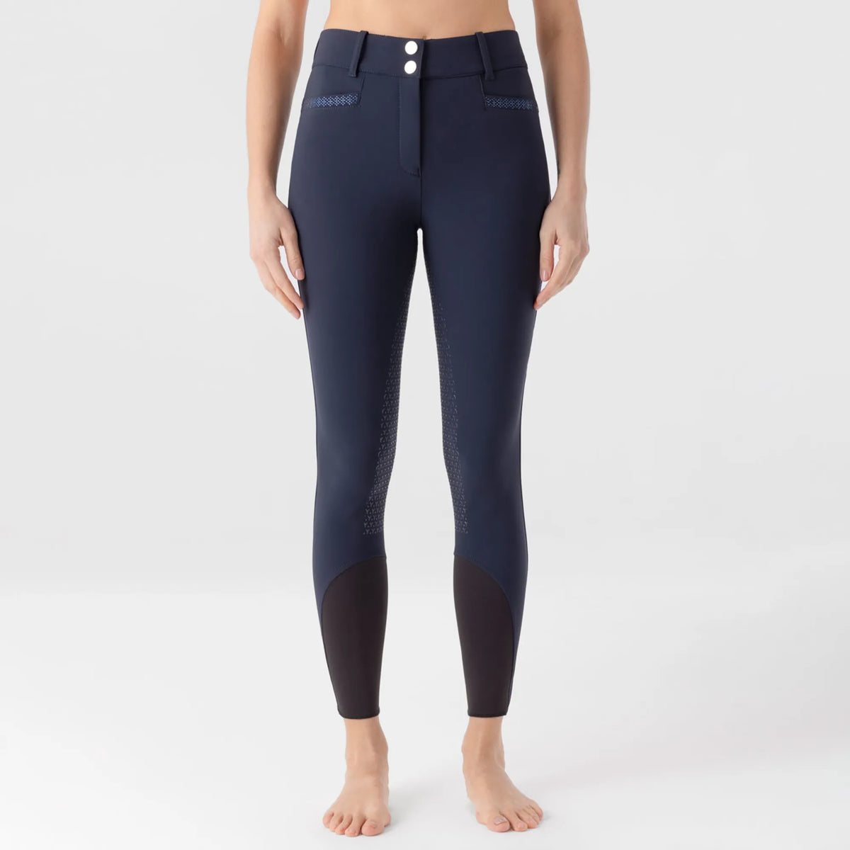 Equiline Riding Breeches Nellyfh Full Grip Black