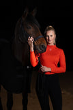 Eskadron Shirt Rib Dynamic Turtleneck Rood
