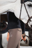 Eskadron Rijbroek Dynamic Full Grip Powdertaupe