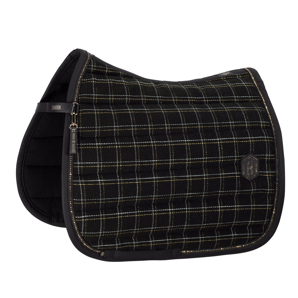 Eskadron Zadeldek Boucle Crystal Heritage Black