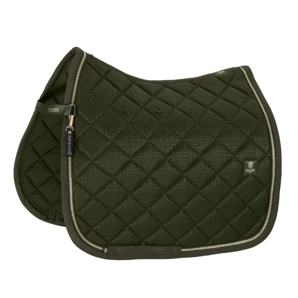 Eskadron Zadeldek Jacquard Heritage Deep Moss