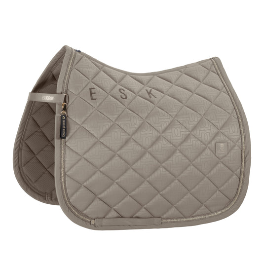 Eskadron Zadeldek Jacquard Heritage Ash