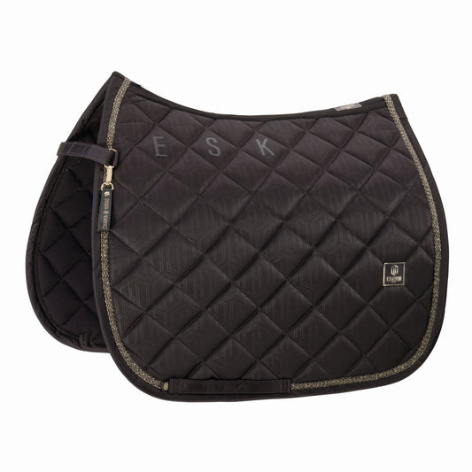 Eskadron Zadeldek Glossy Heritage 25/26 Black Truffel