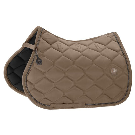 Eskadron Zadeldek Platinum Highgloss Pearls Smoky Taupe