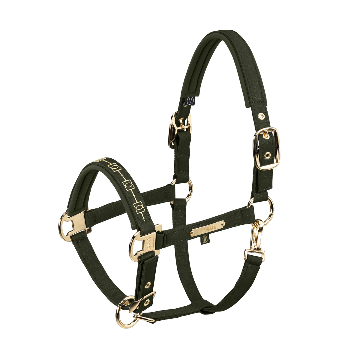 Eskadron Halster Sparkle Double Pin Heritage Deep Moss