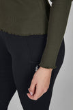 Eskadron Shirt Rib Dynamic Turtleneck Olijf