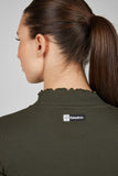 Eskadron Shirt Rib Dynamic Turtleneck Olijf