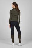 Eskadron Shirt Rib Dynamic Turtleneck Olijf
