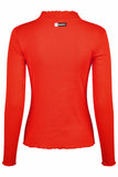 Eskadron Shirt Rib Dynamic Turtleneck Rood