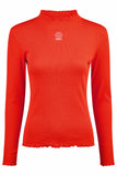 Eskadron Shirt Rib Dynamic Turtleneck Rood
